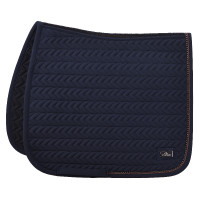 Tapis de selle HV Polo Pearly Dressage Marine Bleu marine