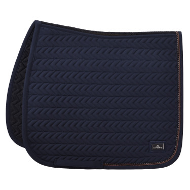 Tapis de selle HV Polo Pearly Dressage Marine Bleu marine