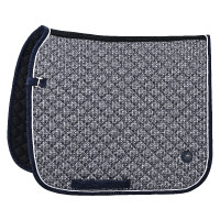 Tapis de selle HV Polo Pilar print Dressage Marine Bleu marine