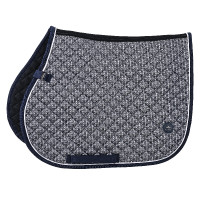 Tapis de selle HV Polo Pilar print GP Marine Bleu marine