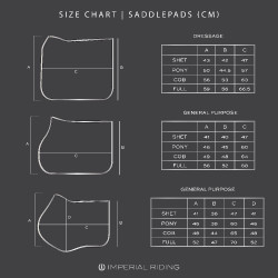 Tapis de selle Imperial Riding Basic mesh GP