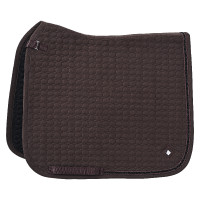 Tapis de selle Imperial Riding Maria Dressage Chocolat Marron