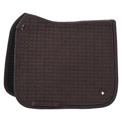 Tapis de selle Imperial Riding Maria Dressage Chocolat Marron