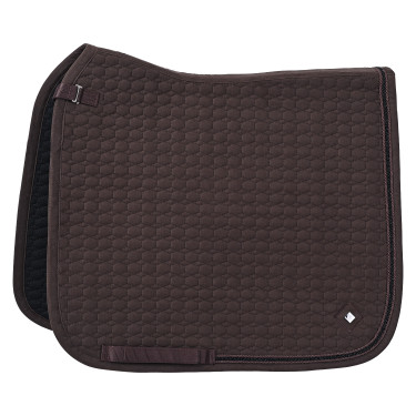 Tapis de selle Imperial Riding Maria Dressage Chocolat Marron