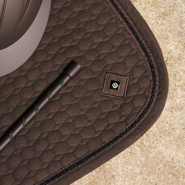 Tapis de selle Imperial Riding Maria Dressage Chocolat Marron