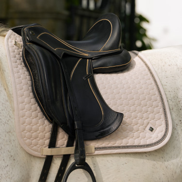 Tapis de selle Imperial Riding Maria Dressage Gris / sable