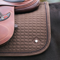 Tapis de selle Imperial Riding Maria GP Chocolat Marron