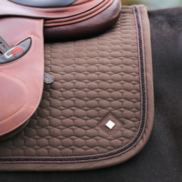 Tapis de selle Imperial Riding Maria GP Chocolat Marron