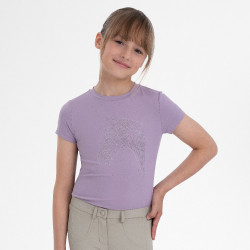 Top manches courtes Euro-Star Michela Kids Sureau Marron