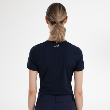 Top manches courtes Euro-Star Mira femme Marine Bleu marine