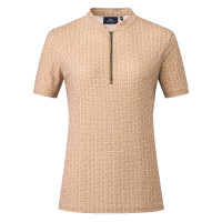 Top manches courtes HV Polo Nancy femme Champagne Beige