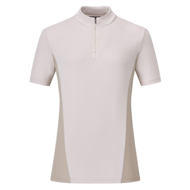 Top manches courtes HV Polo Nellie femme Kit Blanc