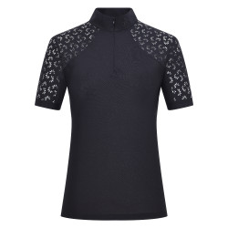 Top manches courtes Imperial Riding Breeze femme Noir