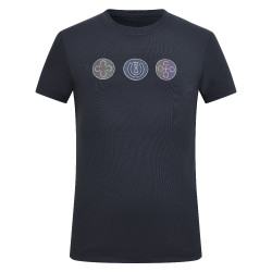 Top manches courtes Imperial Riding Holographics Kids Noir