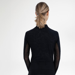 Top manches longues Euro-Star Joline femme Noir
