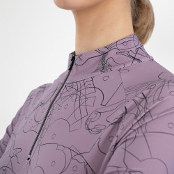 Top manches longues Euro-Star Joline femme Sureau Marron