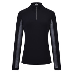 Top manches longues Euro-Star Joly femme Noir