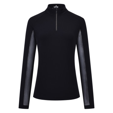 Top manches longues Euro-Star Joly femme Noir