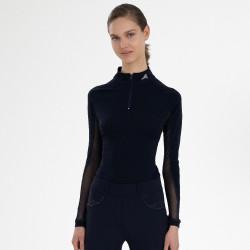 Top manches longues Euro-Star Joly femme Noir