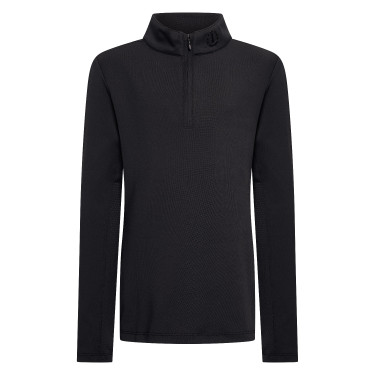 Top manches longues Imperial Riding Jamy mesh Kids Noir