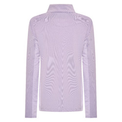 Top manches longues Imperial Riding Jamy mesh Kids Glycine Violet