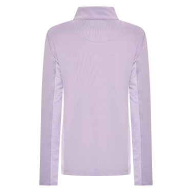 Top manches longues Imperial Riding Jamy mesh Kids Glycine Violet