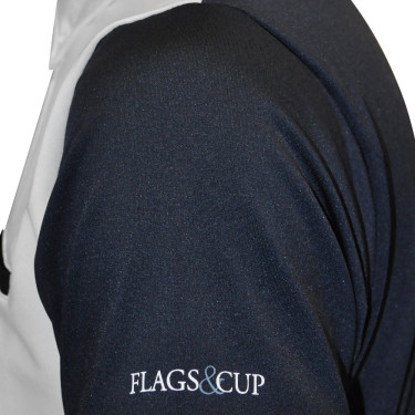 Polo homme Urbano manches longues Flags & Cup Polo homme Urbano manches longues Flags & Cup