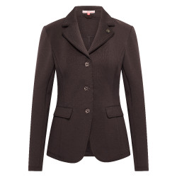 Veste de concours Imperial Riding Basic Glam femme Chocolat Marron