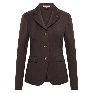 Veste de concours Imperial Riding Basic Glam femme Chocolat Marron