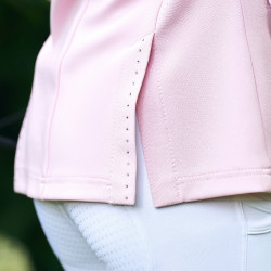 Veste de concours Imperial Riding Basic Glam Kids Barbe à papa Rose