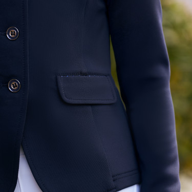 Veste de concours Imperial Riding Basic Glam Kids Marine Bleu marine Veste de concours Imperial Riding Basic Glam Kids Marine Bleu marine