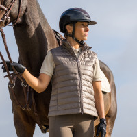 Veste sans manches Euro-Star Melania femme Stone Gris