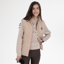 Veste sans manches HV Polo Montana femme Champagne Beige