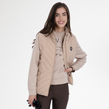 Veste sans manches HV Polo Montana femme Champagne Beige