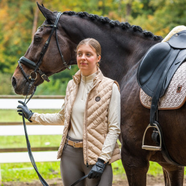 Veste sans manches HV Polo Montana femme Champagne Beige