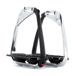 Etriers Flex-On Iron-S Chrome IUG noir Noir / noir
