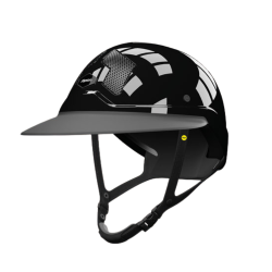 Casque Mips Flex-on Armet noir visière Angel Star jugulaire noir
