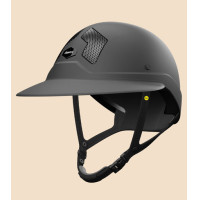 Casque Mips Flex-on Armet noir visière Mixte Dark jugulaire noir