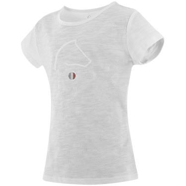 T-shirt Equithème Claire Enfant Blanc