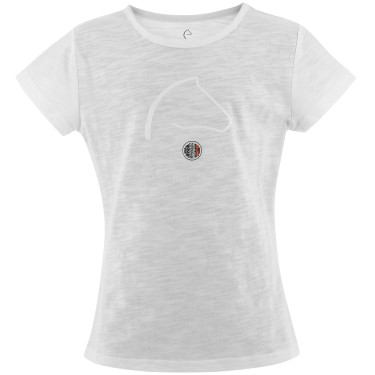 T-shirt Equithème Claire Enfant Blanc