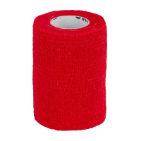 Bandage auto-adhésif 10 cm EquiLASTIC Kerbl Rouge
