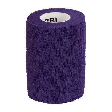 Bandage auto-adhésif 10 cm EquiLASTIC Kerbl Lilas Bleu