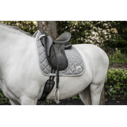 Tapis de dressage Horseware AA Performance Ardoise argentée Gris Tapis de dressage Horseware AA Performance Ardoise argentée Gris