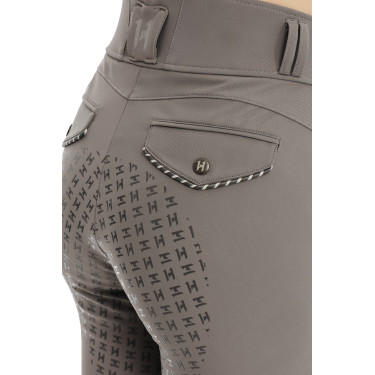 Pantalon Horseware Newmarket taille haute full seat Orage Bleu Pantalon Horseware Newmarket taille haute full seat Orage Bleu