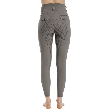 Pantalon Horseware Newmarket taille haute full seat Orage Bleu Pantalon Horseware Newmarket taille haute full seat Orage Bleu