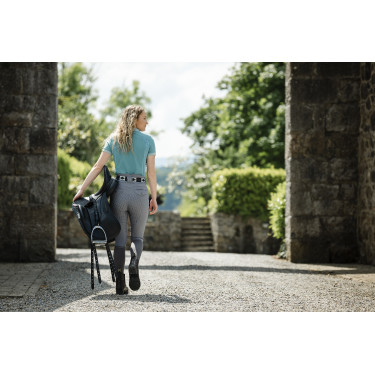 Pantalon Horseware Newmarket taille haute full seat Orage Bleu Pantalon Horseware Newmarket taille haute full seat Orage Bleu