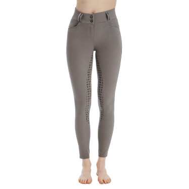 Pantalon Horseware Newmarket taille mi haute full seat Orage Bleu