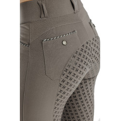 Pantalon Horseware Newmarket taille mi haute full seat Orage Bleu