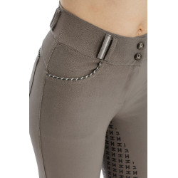 Pantalon Horseware Newmarket taille mi haute full seat Orage Bleu