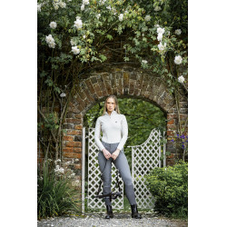 Pantalon Horseware Newmarket taille mi haute full seat Orage Bleu